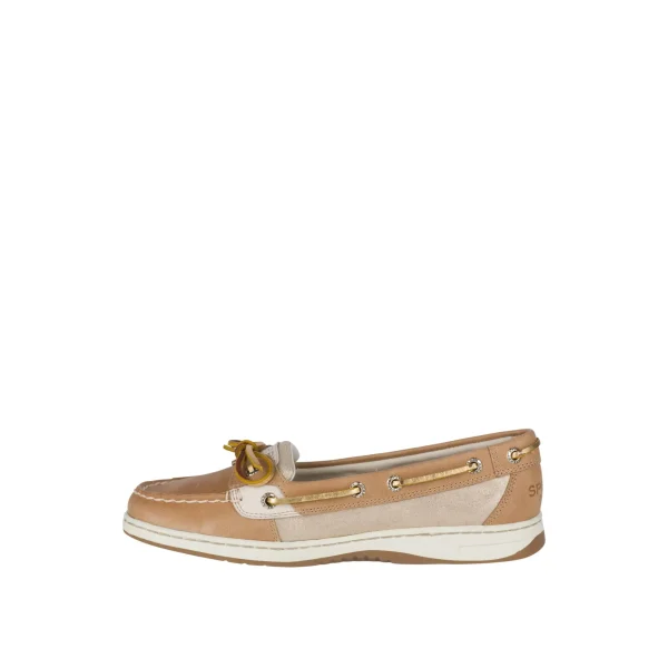 angelfish_metallic_boat_s_1.webp Sperry Shoes | Boat Shoes^Angelfish Metallic Boat Shoe White