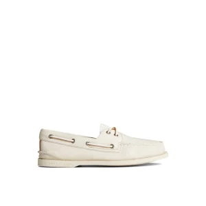 Sperry Shoes | Boat Shoes^Authentic Original™ 2-Eye Nubuck Boat Shoe Bone
