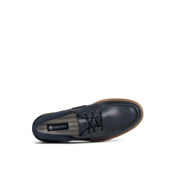 authentic_original_eye_nu_4-2.webp Sperry Shoes | Boat Shoes^Authentic Original™ 2-Eye Nubuck Boat Shoe Navy