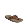 Sperry Sandals^Baitfish Leather Flip Flop BrownLeatherMixedMaterial