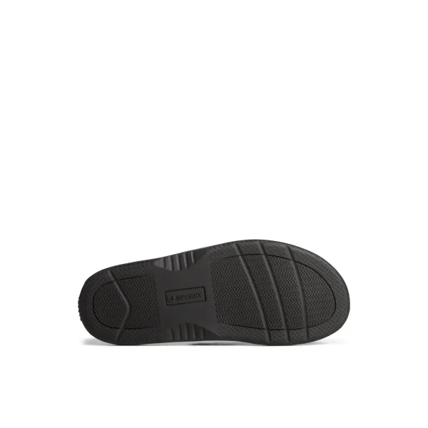 Sperry Sandals^Baitfish Leather Flip Flop Black