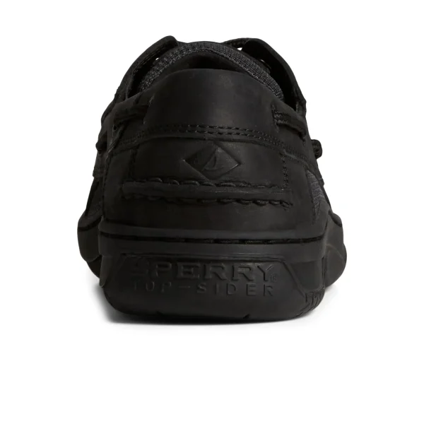 Sperry Shoes | Boat Shoes^Billfish™ 3-Eye Leather Boat Shoe Black