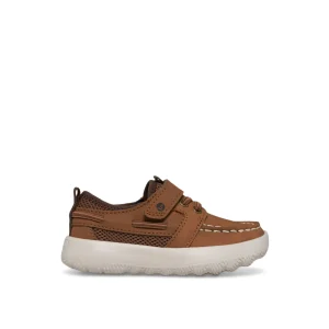 Sperry Sneakers^Bowfin Junior Boat Shoe MediumBeigeLeatherMixedMaterial