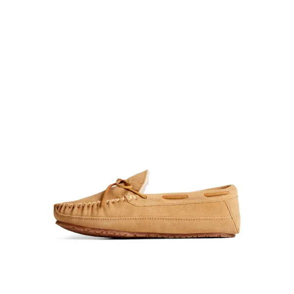 brandon_eye_moccasin_slip_1.webp Sperry Shoes | Loafers & Oxfords^Brandon 1-Eye Moccasin Slipper LightBrown