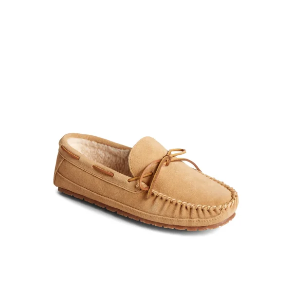 brandon_eye_moccasin_slip_2.webp Sperry Shoes | Loafers & Oxfords^Brandon 1-Eye Moccasin Slipper LightBrown