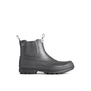 Sperry Duck & Rain Boots | Boots^Cold Bay Rubber Chelsea Boot BlackSyntheticMixedMaterial