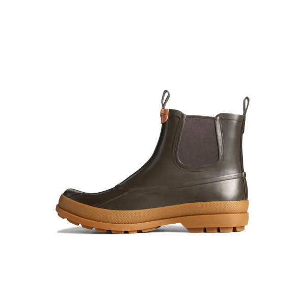 Sperry Duck & Rain Boots | Boots^Cold Bay Rubber Chelsea Boot Brown