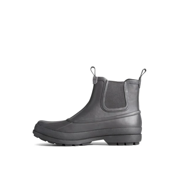 Sperry Duck & Rain Boots | Boots^Cold Bay Rubber Chelsea Boot BlackSyntheticMixedMaterial