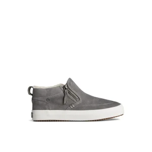 Sperry Ankle Boots | Boots^Crest Side Zip Cozy Sneaker Grey