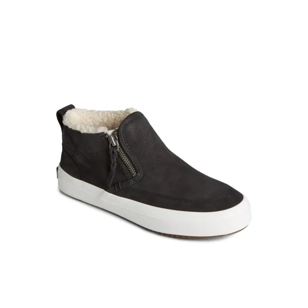 Sperry Ankle Boots | Boots^Crest Side Zip Cozy Sneaker Black