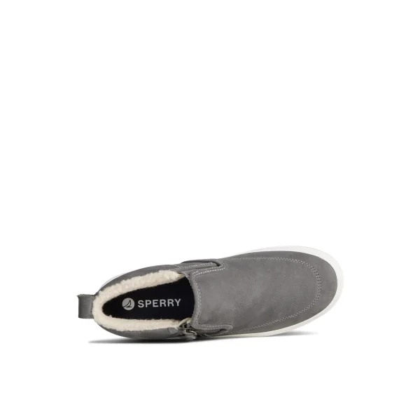 crest_side_zip_cozy_sneak_4-1.webp Sperry Ankle Boots | Boots^Crest Side Zip Cozy Sneaker Grey