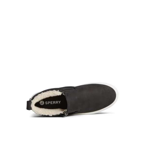 Sperry Ankle Boots | Boots^Crest Side Zip Cozy Sneaker Black