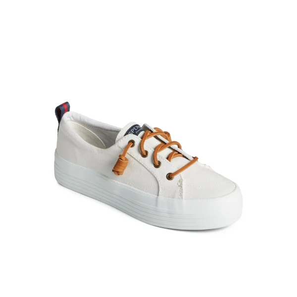 Sperry Shoes | Sneakers^Crest Triple Sneaker WhiteTextileCanvas