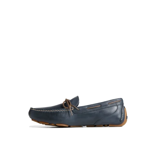 Sperry Shoes | Loafers & Oxfords^Davenport Deboss Leather 1-Eye Driver Navy
