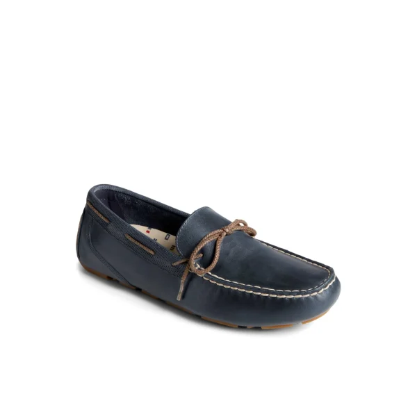 Sperry Shoes | Loafers & Oxfords^Davenport Deboss Leather 1-Eye Driver Navy