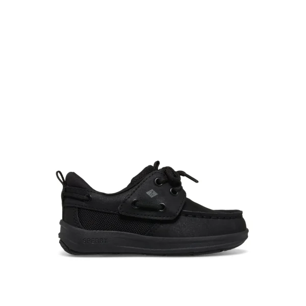 Sperry Boat Shoes^Fairwater PLUSHWAVE™ Jr Boat Shoe Black
