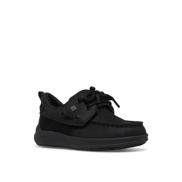 Sperry Boat Shoes^Fairwater PLUSHWAVE™ Jr Boat Shoe Black