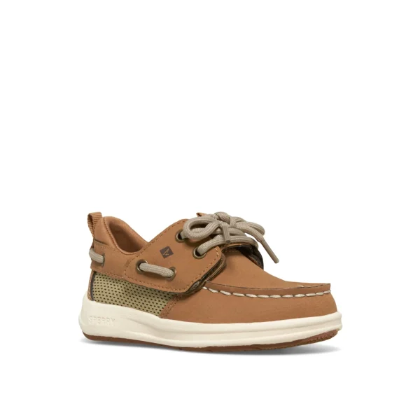 Sperry Boat Shoes^Fairwater PLUSHWAVE™ Jr Boat Shoe MediumBeige