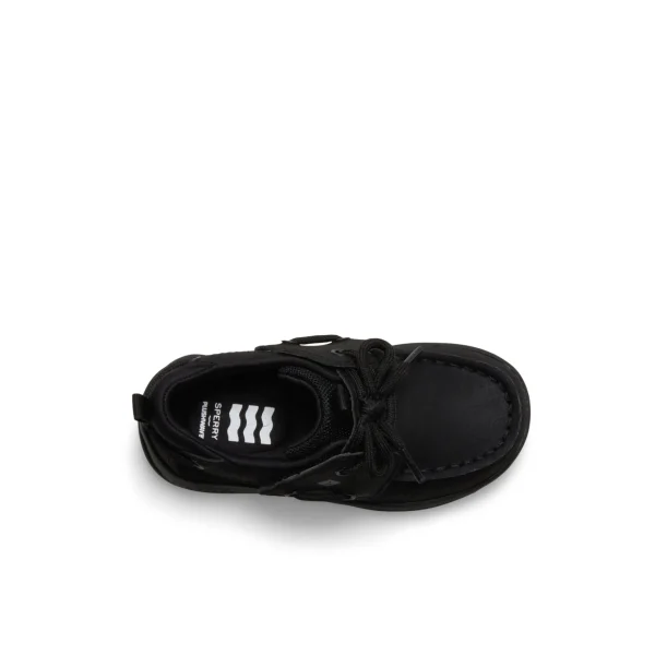 Sperry Boat Shoes^Fairwater PLUSHWAVE™ Jr Boat Shoe Black