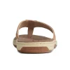 Sperry Sandals^Havasu Perf Flip Flop BrownLeatherMixedMaterial