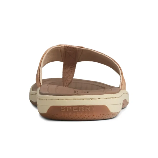 Sperry Sandals^Havasu Perf Flip Flop BrownLeatherMixedMaterial