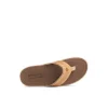 Sperry Sandals^Havasu Perf Flip Flop BrownLeatherMixedMaterial