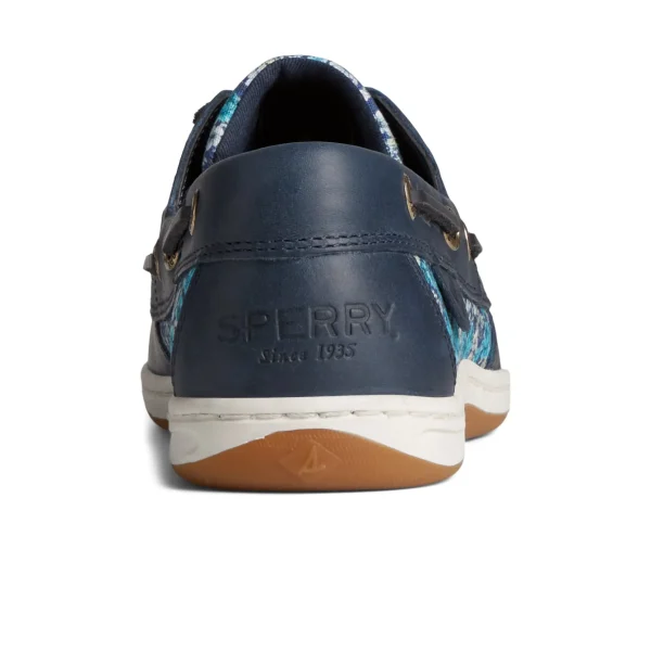 koifish_floral_boat_shoe_3.webp Sperry Shoes | Boat Shoes^Koifish Floral Boat Shoe Navy