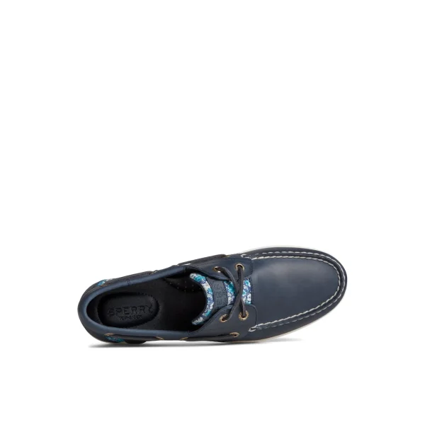 koifish_floral_boat_shoe_4.webp Sperry Shoes | Boat Shoes^Koifish Floral Boat Shoe Navy