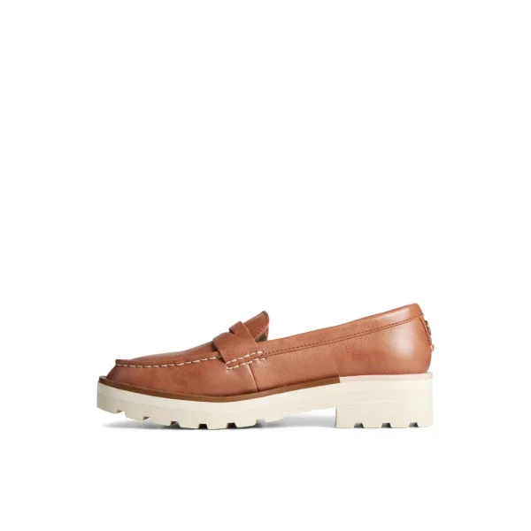 lug_penny_loafer_1.webp Sperry Shoes | Oxfords & Loafers^Lug Penny Loafer MediumBeige
