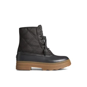 Sperry Winter Boots | Boots^Saltwater 2.0 Textile Duck Boot Black