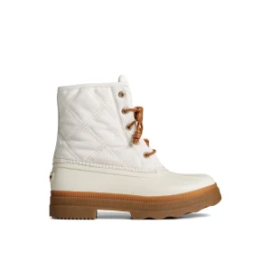 Sperry Winter Boots | Boots^Saltwater 2.0 Textile Duck Boot White