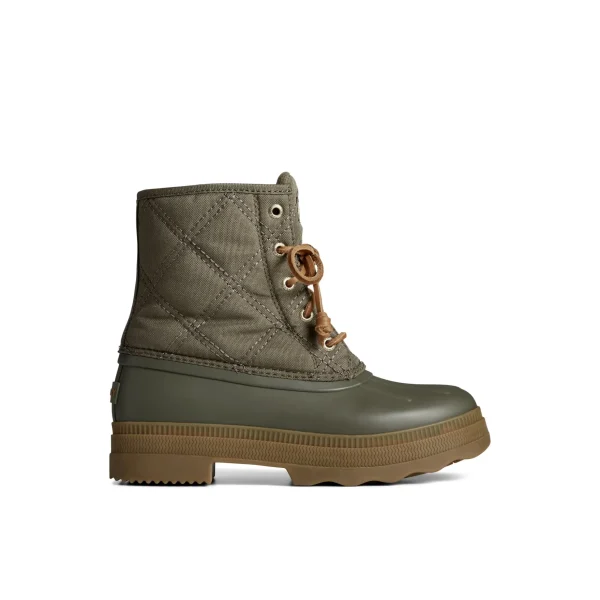 Sperry Winter Boots | Boots^Saltwater 2.0 Textile Duck Boot MediumGreen