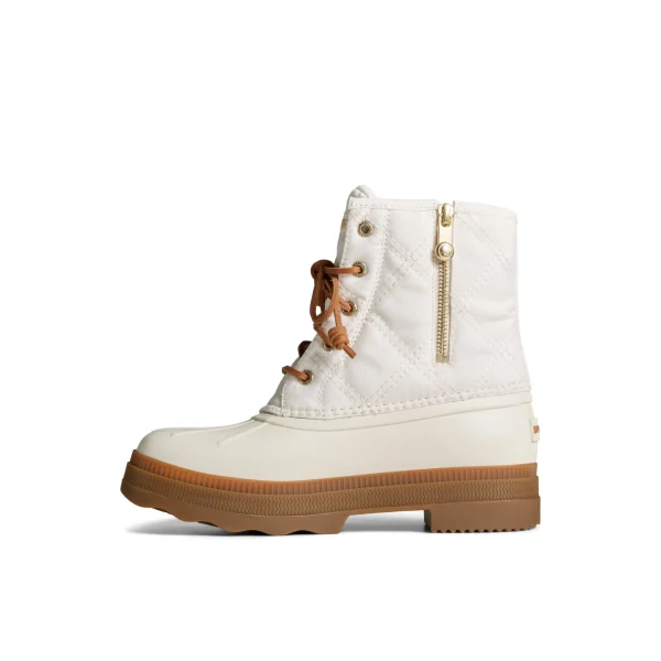 Sperry Winter Boots | Boots^Saltwater 2.0 Textile Duck Boot White