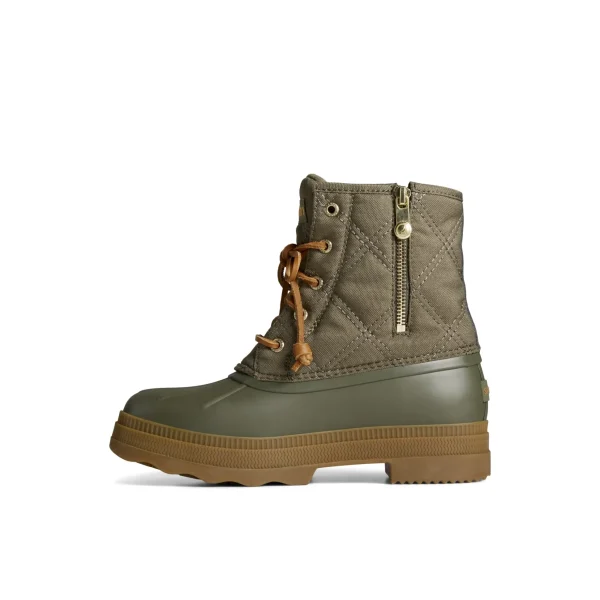 Sperry Winter Boots | Boots^Saltwater 2.0 Textile Duck Boot MediumGreen