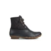 Sperry Duck & Rain Boots | Boots^Saltwater Quilted Duck Boot Black
