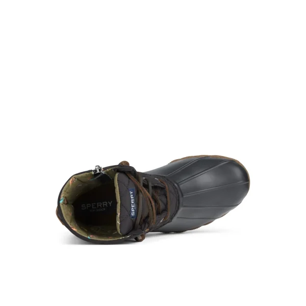 Sperry Duck & Rain Boots | Boots^Saltwater Quilted Duck Boot Black