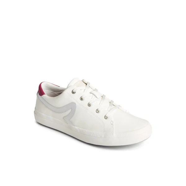 sandy_leather_metallic_sn_2-1.webp Sperry Shoes | Sneakers^Sandy Leather Metallic Sneaker WhiteLeatherSatin