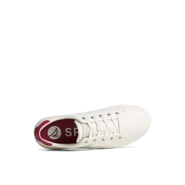 sandy_leather_metallic_sn_4-1.webp Sperry Shoes | Sneakers^Sandy Leather Metallic Sneaker WhiteLeatherSatin