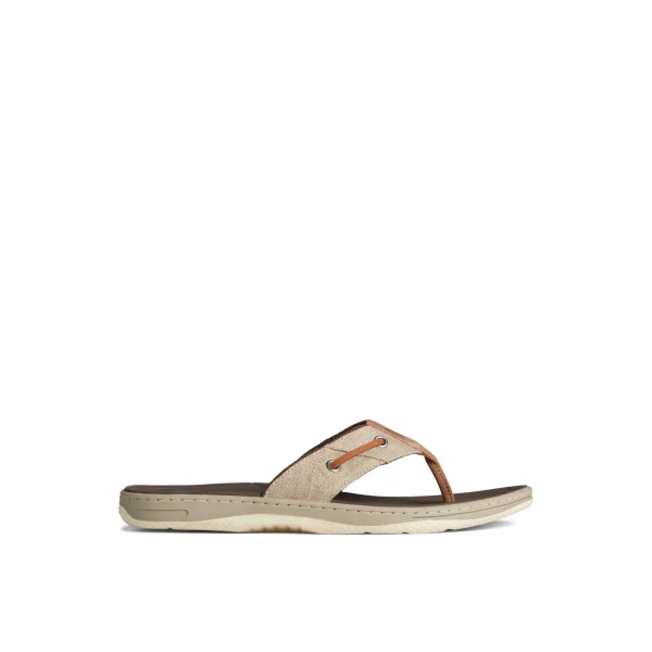 seacycled_baitfish_baja_f_0-1.webp Sperry Sandals^SeaCycled™ Baitfish Baja Flip Flop MediumBeige