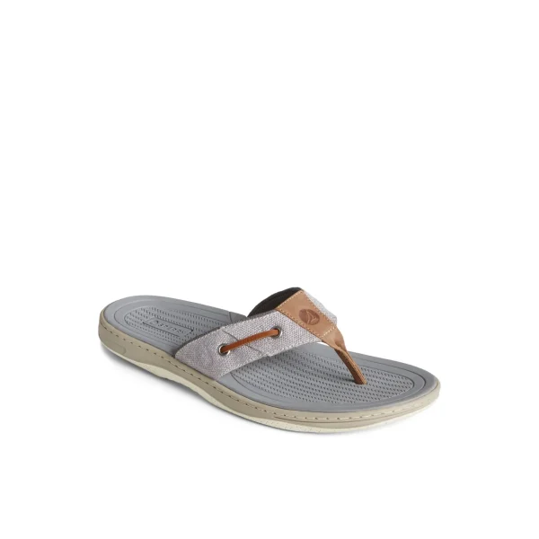 seacycled_baitfish_baja_f_2.webp Sperry Sandals^SeaCycled™ Baitfish Baja Flip Flop Grey