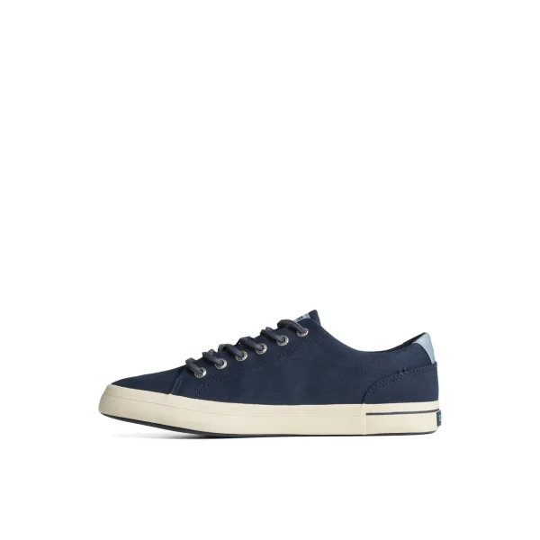 seacycled_striper_ii_text_1-1.webp Sperry Shoes | Sneakers^SeaCycled™ Striper II Textile Sneaker Navy