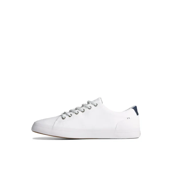 seacycled_striper_ii_text_1.webp Sperry Shoes | Sneakers^SeaCycled™ Striper II Textile Sneaker White