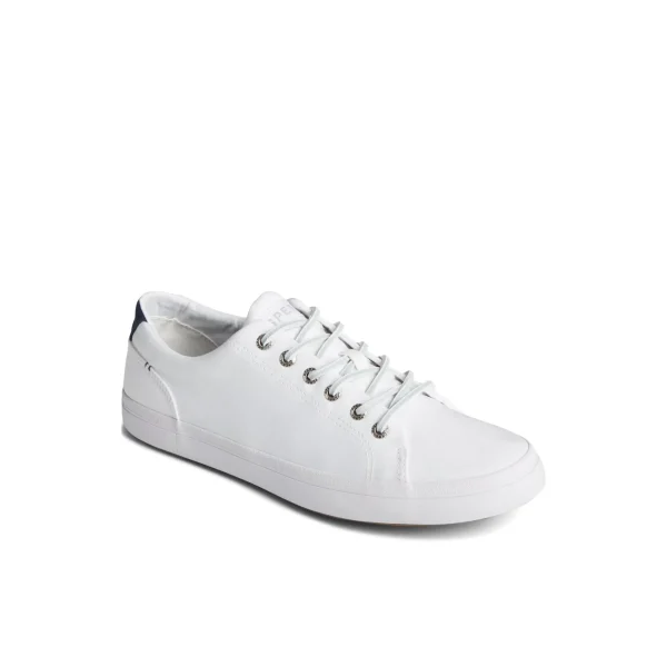 seacycled_striper_ii_text_2.webp Sperry Shoes | Sneakers^SeaCycled™ Striper II Textile Sneaker White