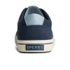 seacycled_striper_ii_text_3-1.webp Sperry Shoes | Sneakers^SeaCycled™ Striper II Textile Sneaker Navy