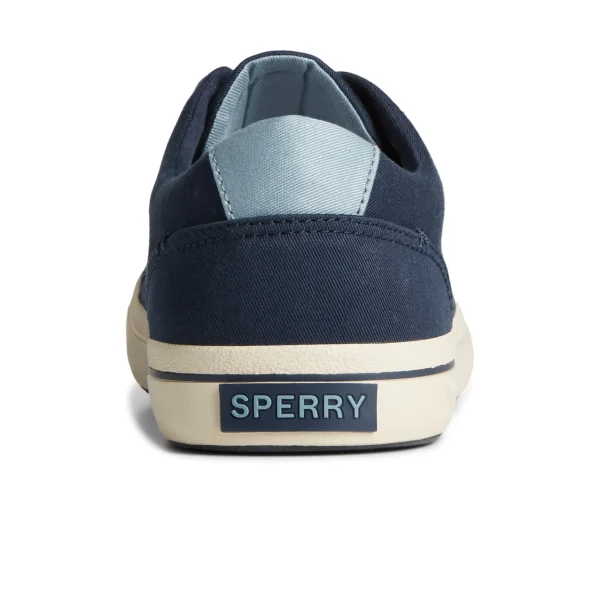 seacycled_striper_ii_text_3-1.webp Sperry Shoes | Sneakers^SeaCycled™ Striper II Textile Sneaker Navy