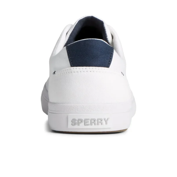 seacycled_striper_ii_text_3.webp Sperry Shoes | Sneakers^SeaCycled™ Striper II Textile Sneaker White