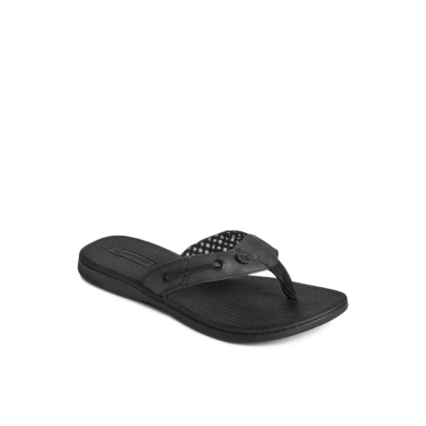 seafish_leather_flip_flop_2-1.webp Sperry Sandals^Seafish Leather Flip Flop Black