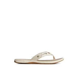 Sperry Sandals^Seafish Metallic Flip Flop Grey