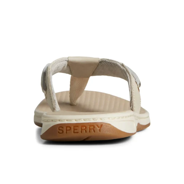 Sperry Sandals^Seafish Metallic Flip Flop Grey