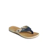Sperry Sandals^Seafish Nautical Flip Flop White